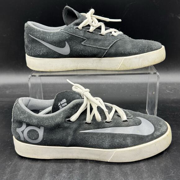 Nike KD Vulc (GS) Shoes Black 642085-001 Youth Size 6.5Y Womens 8 - Picture 1 of 7